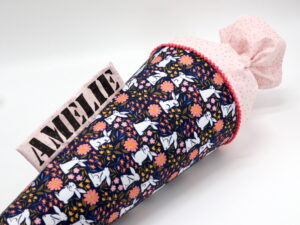 Schultüte "Hasen"- mit Namen