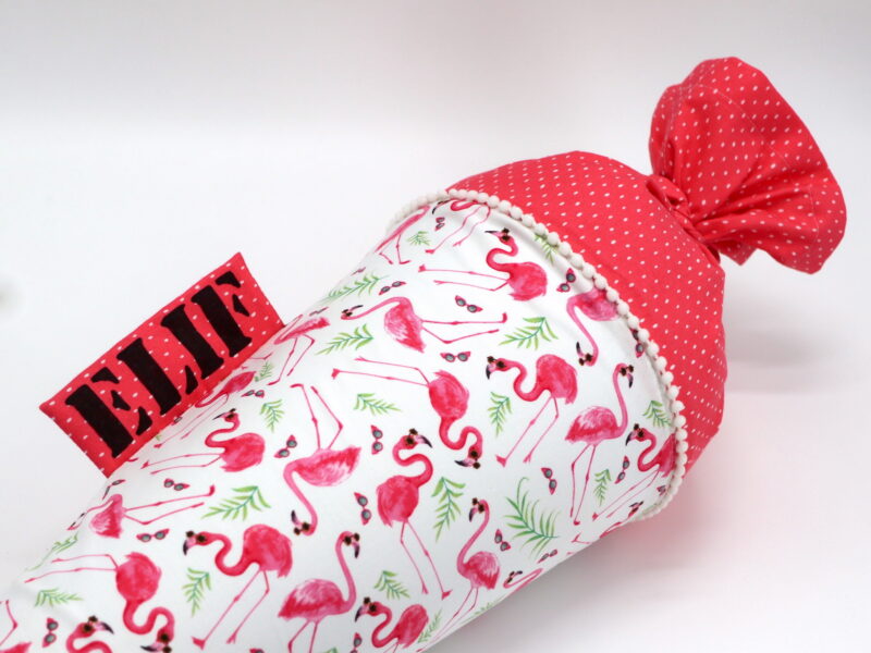 Schultüte "Tropical Bird Bath"- mit Namen