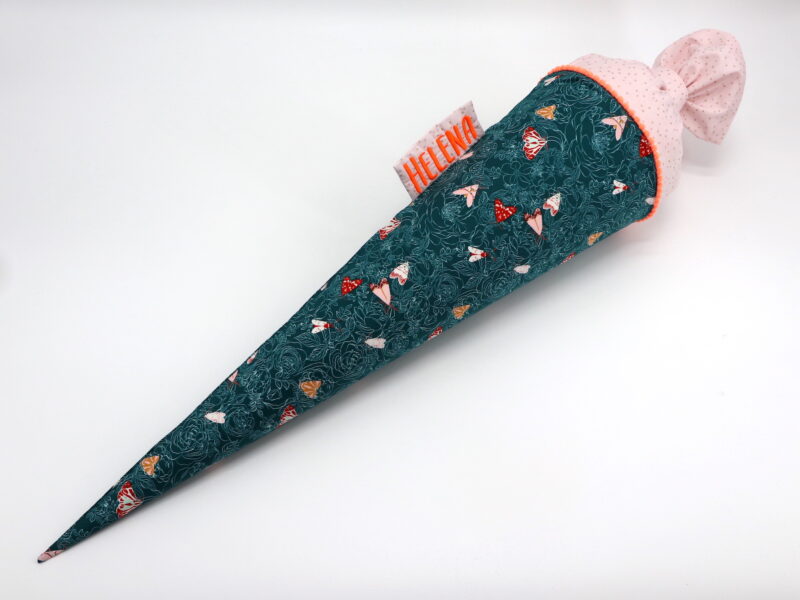 Schultüte "Schmetterlinge"- mit Namen – Bild 2
