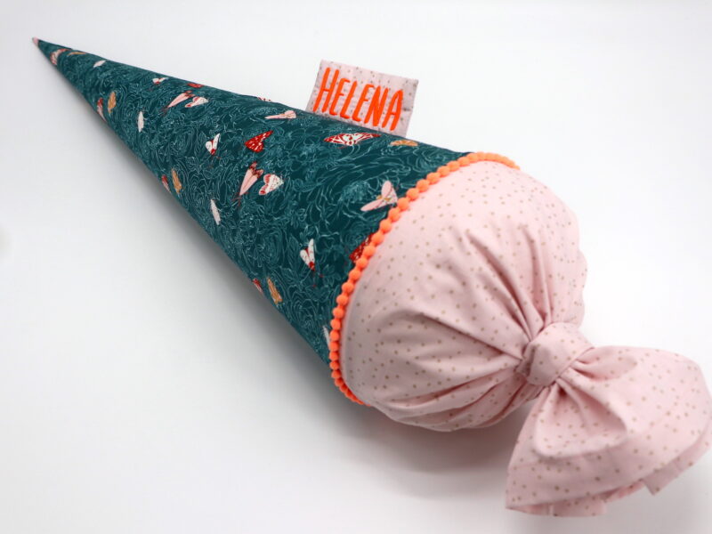 Schultüte "Schmetterlinge"- mit Namen – Bild 4