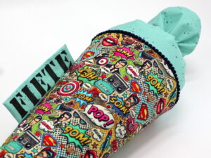 Schultüte "Pop Art"- mit Namen