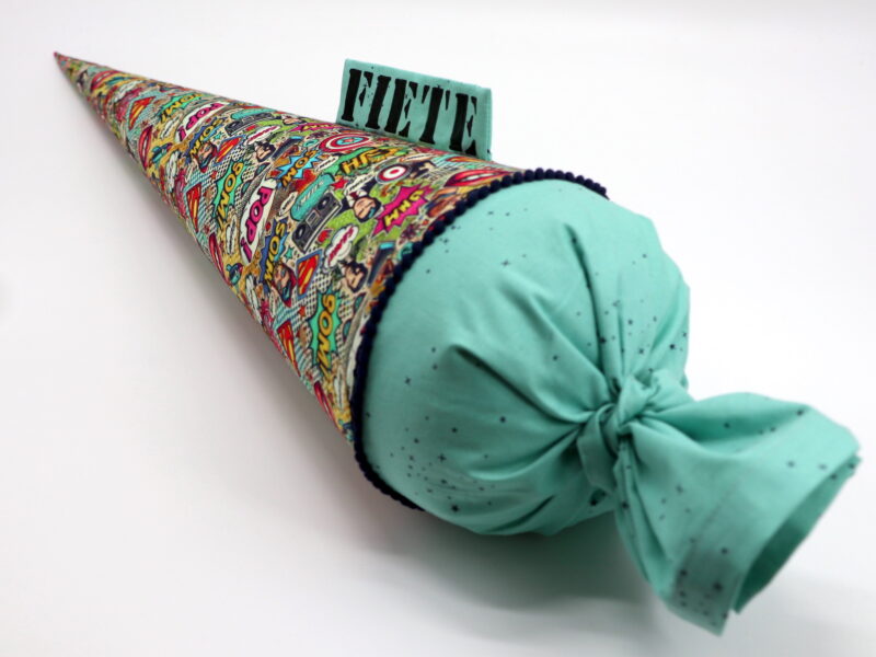 Schultüte "Pop Art"- mit Namen – Bild 4