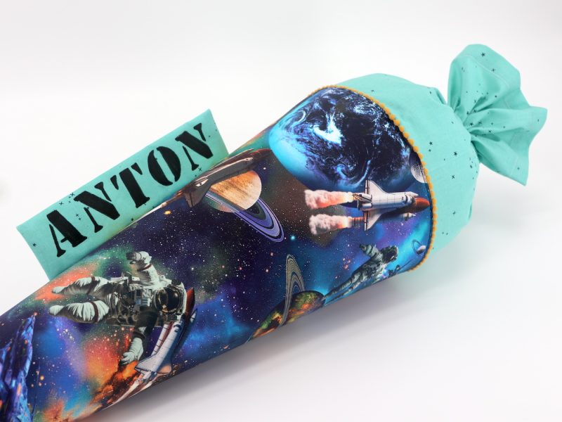 Schultüte "Space navy"- mit Namen