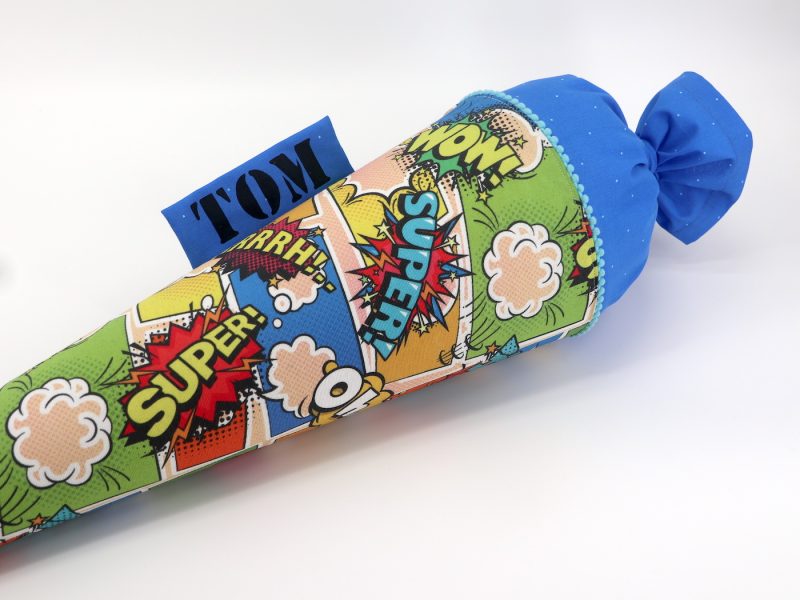 Schultüte "Comic"- mit Namen – Bild 6