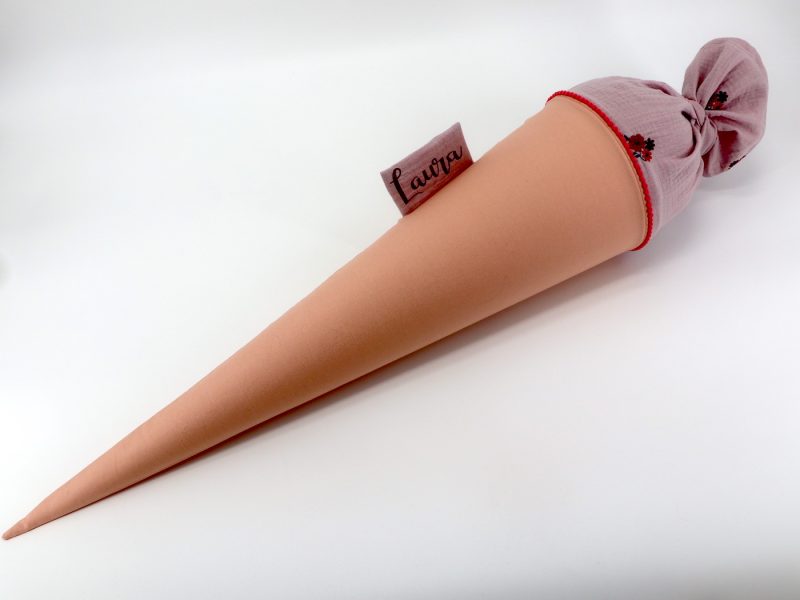 Schultüte "Soft Rose"- mit Namen – Bild 2