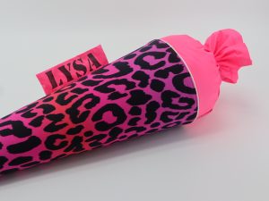 Schultüte "Pinker Leo"- mit Namen
