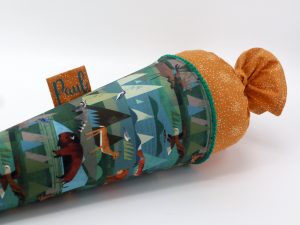 Schultüte "Wild North"- mit Namen