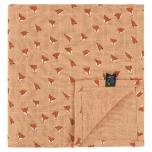 Muslin cloth | 110x110cm - Fierce Fox