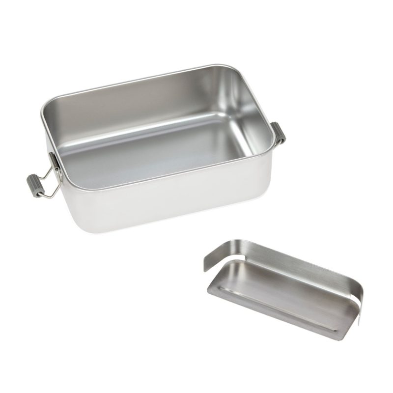 Brotdose aus Edelstahl "Lunchbox - Bold " – Rainbow – Bild 3