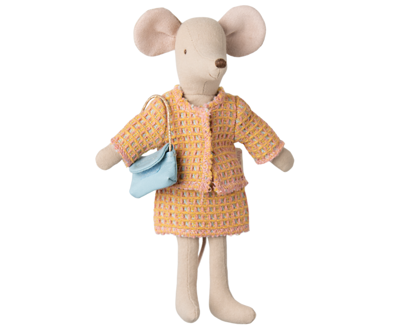 Kleidung für die Maus "Twin-Set mit Tasche" – Mama Maus – Bild 2