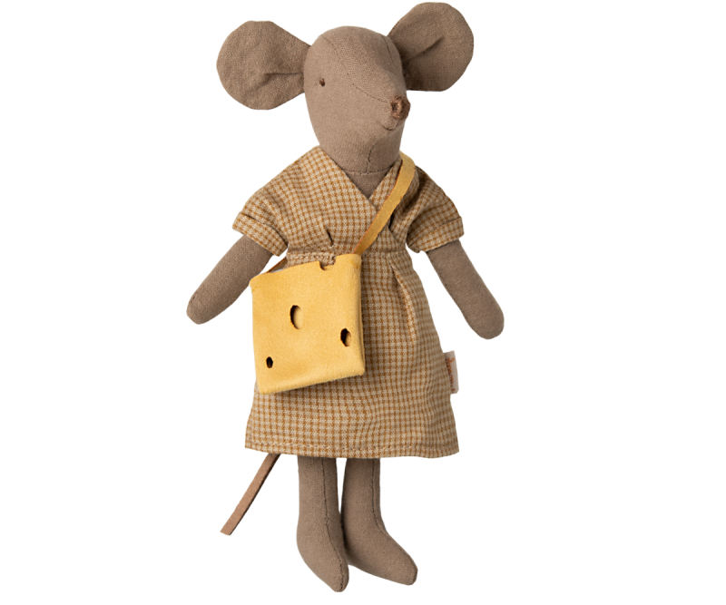 Kleidung für die Maus "Kleid und Tasche" – Mama Maus – Bild 2