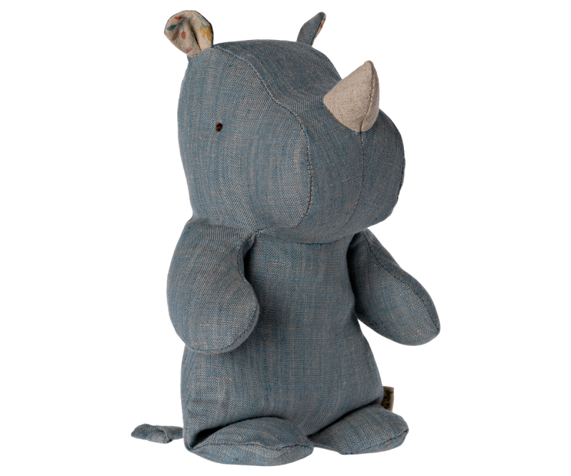 Maileg - Kleines Nashorn -Blau/Sand