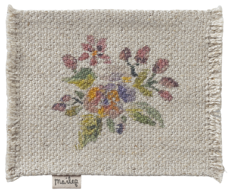 Maileg - Teppich Blumen - Klein