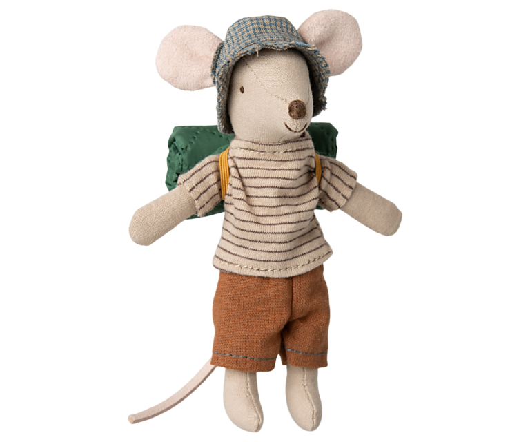 Maileg - Wandermaus - Großer Bruder - Dünne Streifen