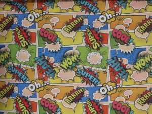 Stoffe Zanders - Loneta Dig. Dr. Comic Yeah/Super