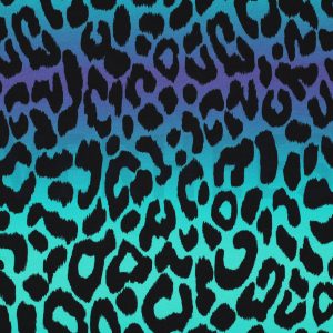 verhees textiles - FRENCH TERRY DIGITAL ANIMAL SKIN - GREEN
