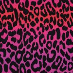 verhees textiles - FRENCH TERRY DIGITAL ANIMAL SKIN - PINK