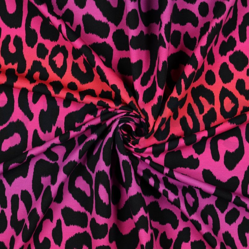 Animal Skin - Pink (French Terry) – Bild 3
