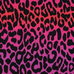 verhees textiles - FRENCH TERRY DIGITAL ANIMAL SKIN - PINK