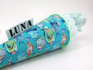 Schultüte "Fische"- mit Namen