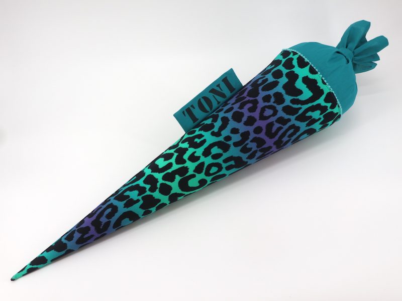 Schultüte "Blauer Leo"- mit Namen – Bild 2