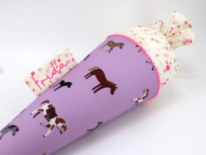 Schultüte "Pferdi Sparkle"- mit Namen