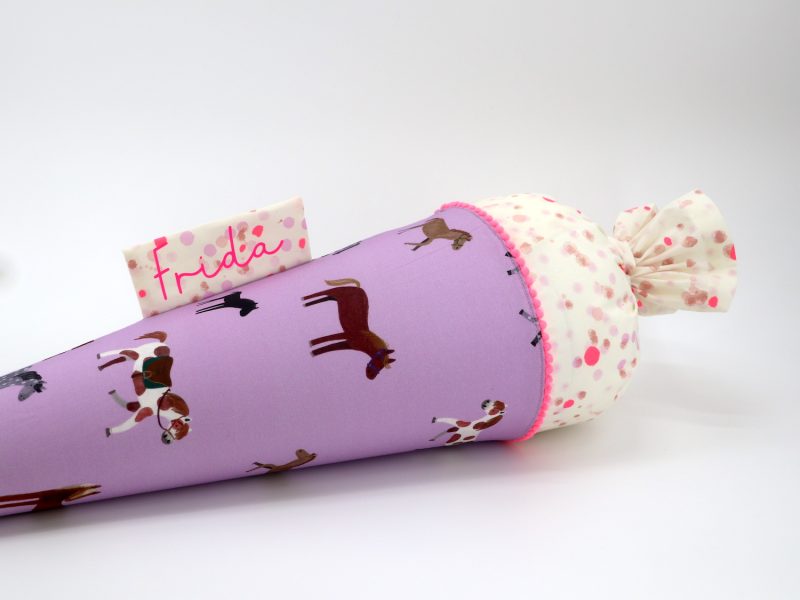 Schultüte "Pferdi Sparkle"- mit Namen – Bild 3