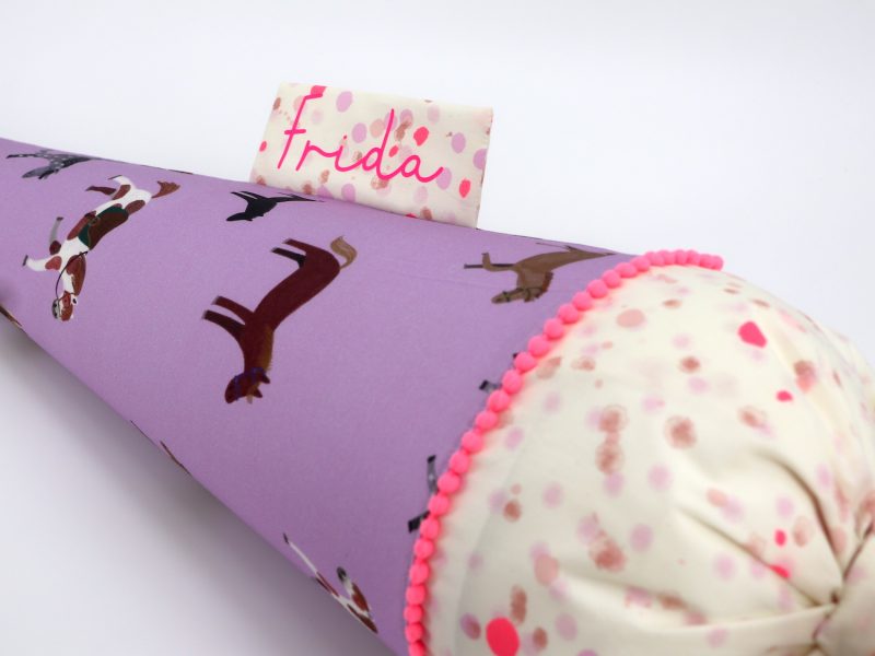 Schultüte "Pferdi Sparkle"- mit Namen – Bild 4