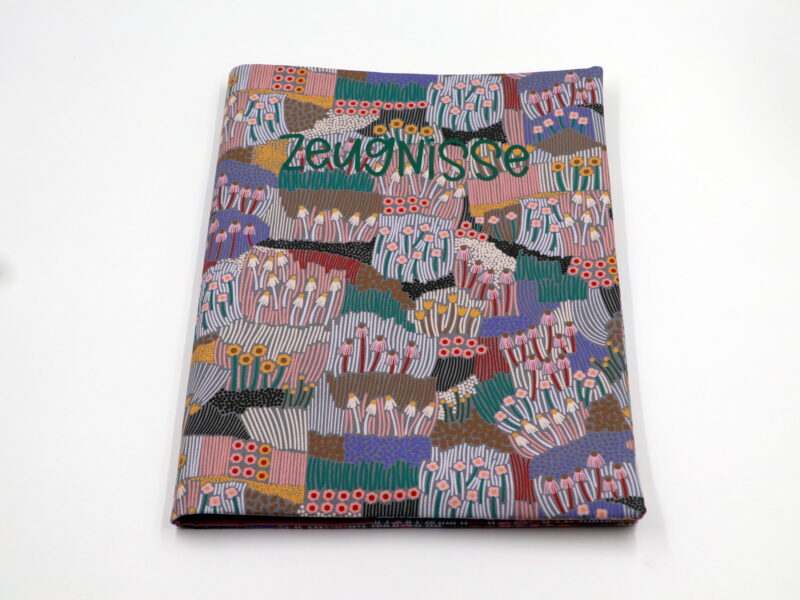 Personalisierte Zeugnismappe "Flower Patch" – Bild 4
