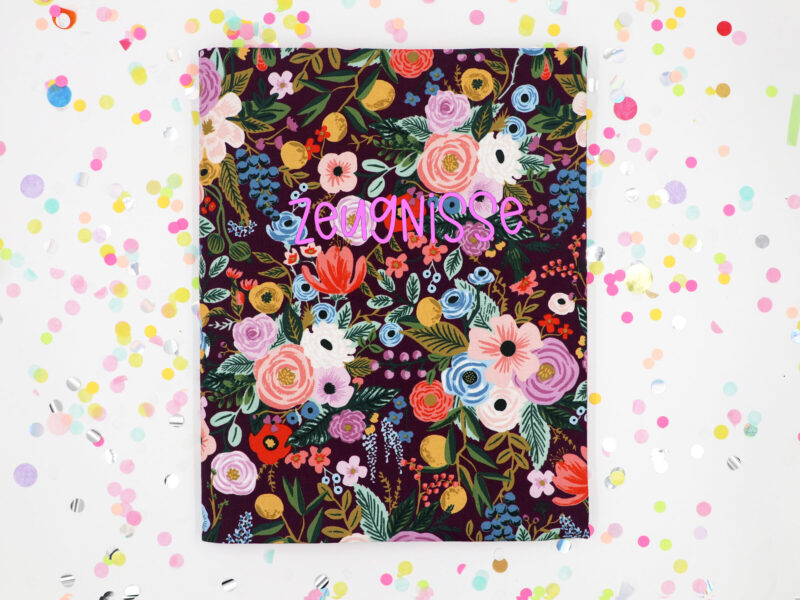 Personalisierte Zeugnismappe "Flora" – Bild 2