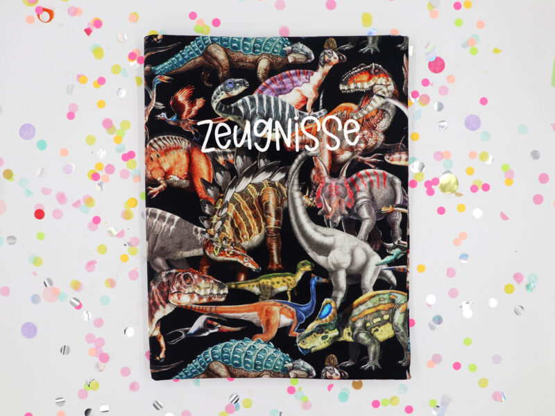Personalisierte Zeugnismappe "Dinos" – Bild 2