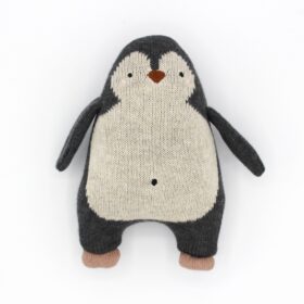 Ava&Yves - Babyrassel Pinguin dunkles anthrazit