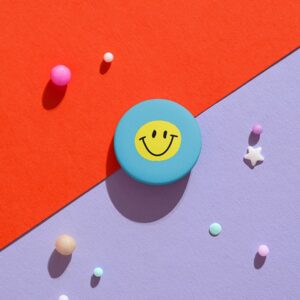Ava&Yves - Button Smile - mint