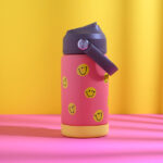 Ava&Yves - Trinkflasche (Smile koralle)