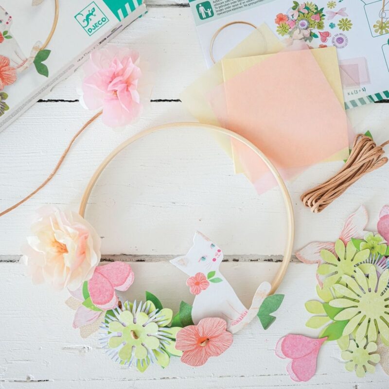 Kreativ-Set "DIY" – Blumenkranz Dalia – Bild 2