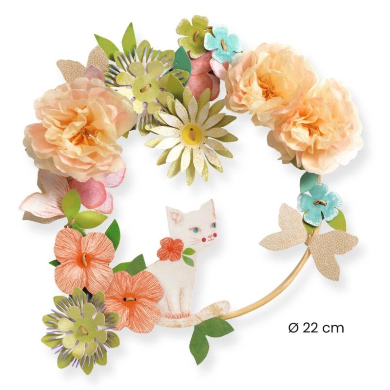 Kreativ-Set "DIY" – Blumenkranz Dalia – Bild 6