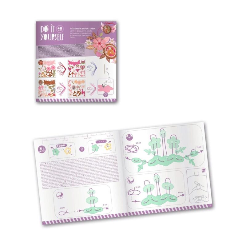 Kreativ-Set "DIY" – Schmucksets Zarte Medailllons – Bild 2