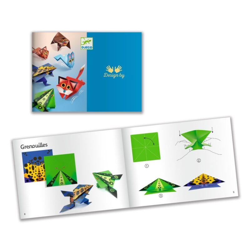 Origami Bastel-Set "Springende Tiere" – Bild 3