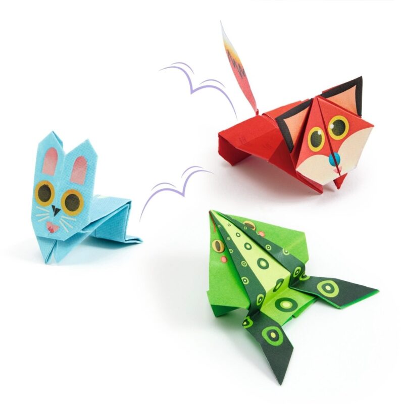 Origami Bastel-Set "Springende Tiere" – Bild 4