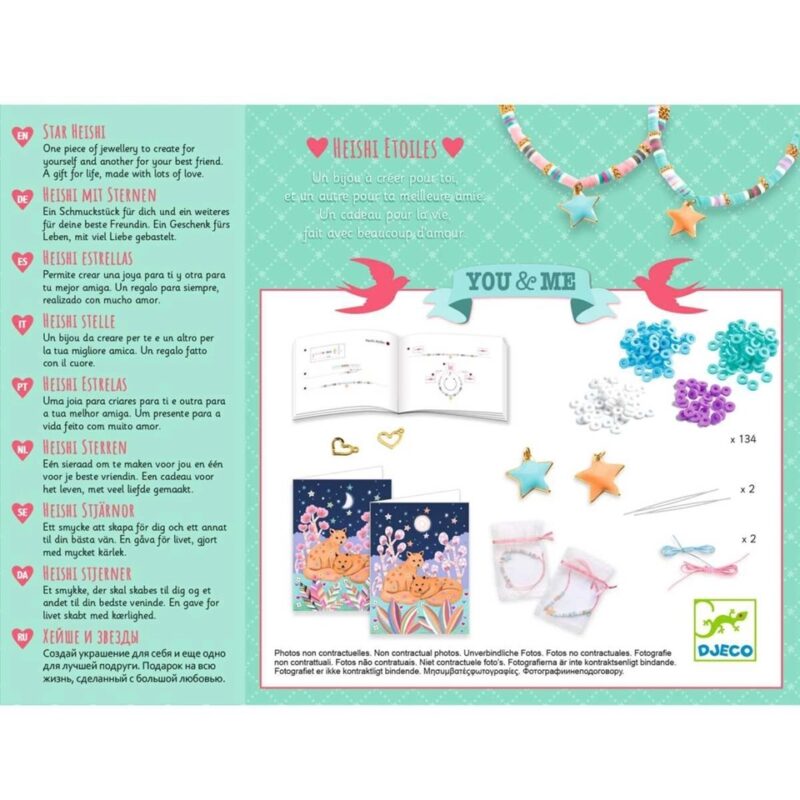 Kreativ-Set "Schmuck basteln" – Sterne – Bild 5