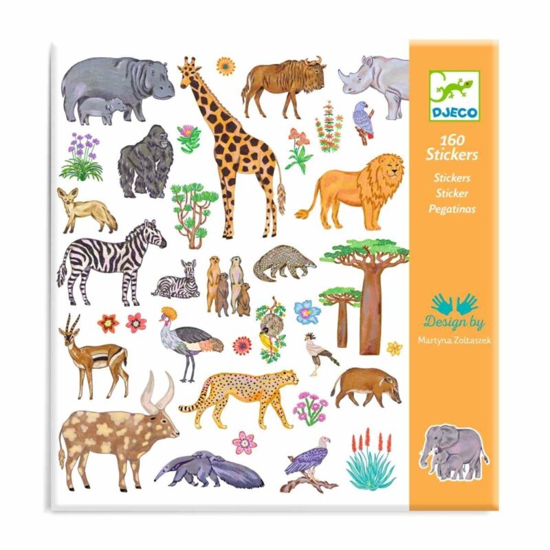 Djeco - Sticker: Kenia