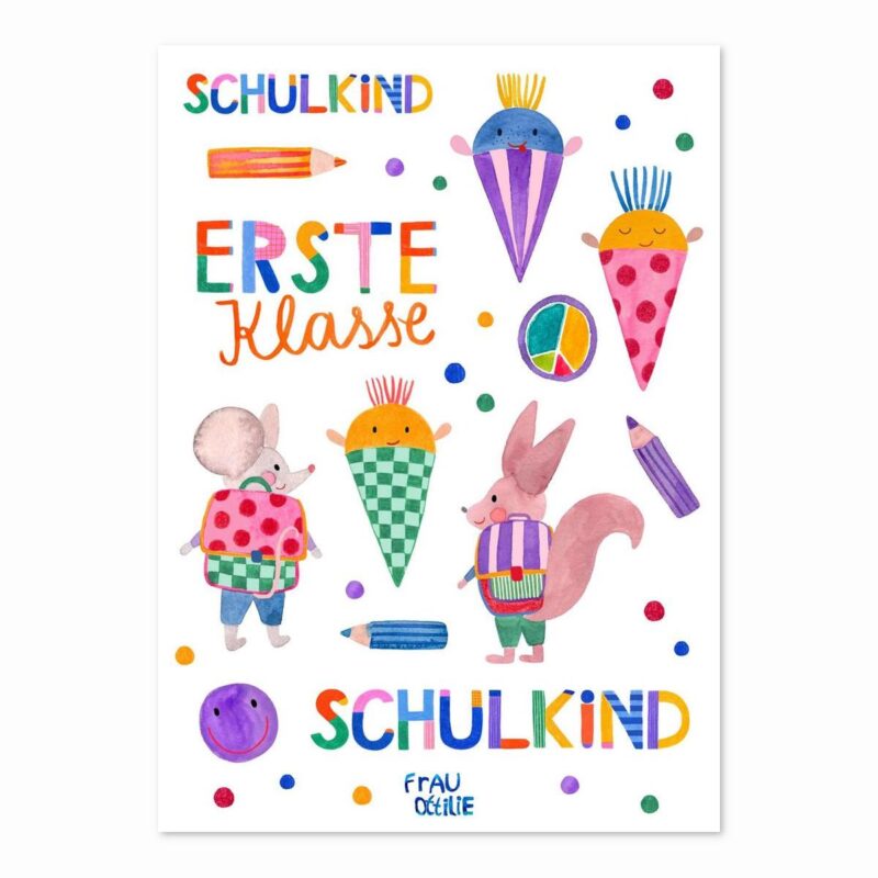 Kindertattoos *Schulkind* – Bild 3