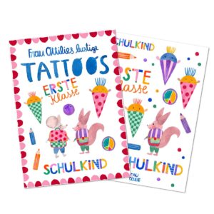 Frau Ottilie - Kindertattoos *Schulkind*