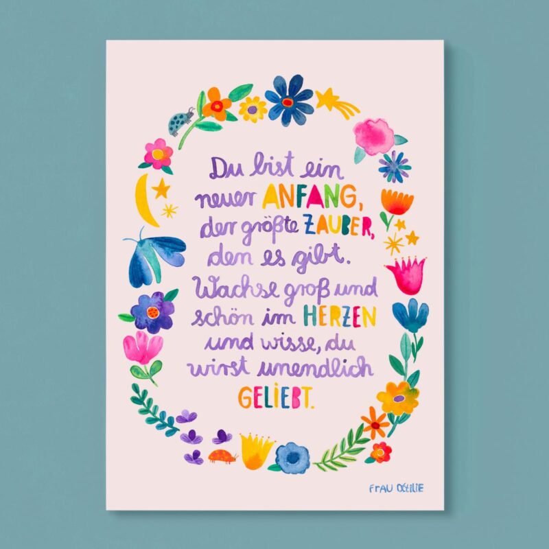 Frau Ottilie - Print A4 *Baby*