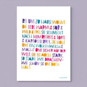 Frau Ottilie - Print A4 *Zuhause*