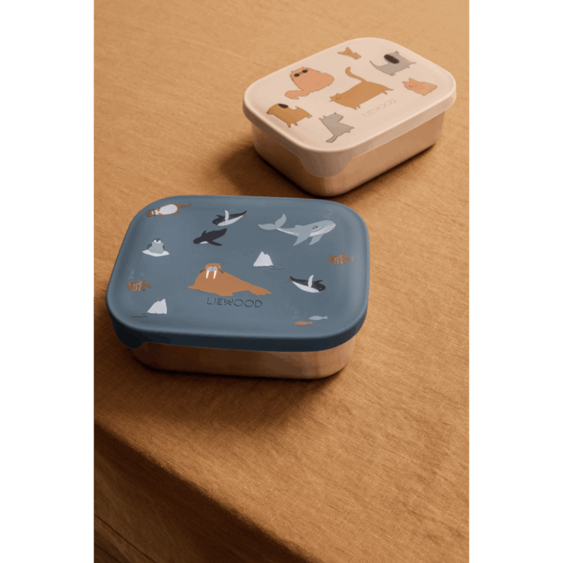 Edelstahl Brotdose "Arthur Lunchbox" - Cats and Dogs / Sandy – Bild 3