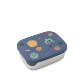 Liewood - Arthur Printed Lunchbox (Universe / Classic navy)
