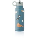 Liewood - Falk Water Bottle 350ml (Arctic Sea / Ocean view)