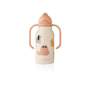 Liewood - Kimmie Water Bottle 250 ml (Cats and Dogs / Sandy)