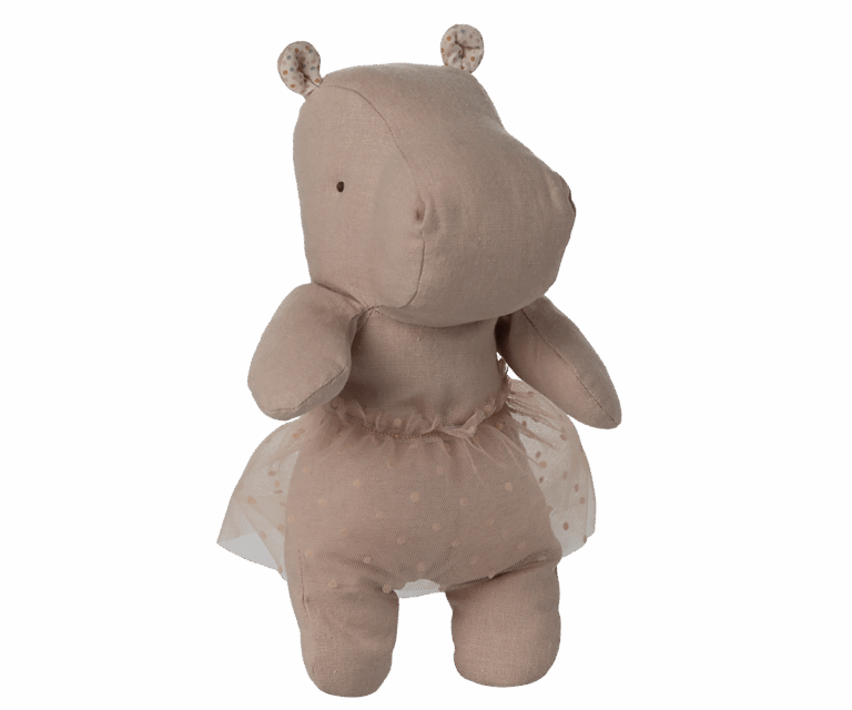 Maileg - Safari Friends - Nilpferd mit Rock in Klein - Rosa